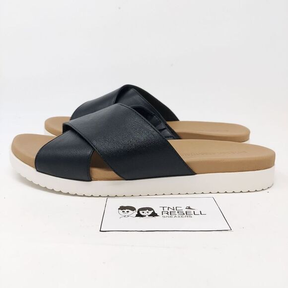 Amazon Essentials Criss Cross Sport Black Sandal Women‎ size 9 - Picture 1 of 10